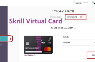 How to Get a Skrill Virtual Card? Prepaid MasterCard
