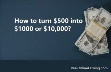 How to turn 500 into 1000 in a week and $10,000 in 3 months?